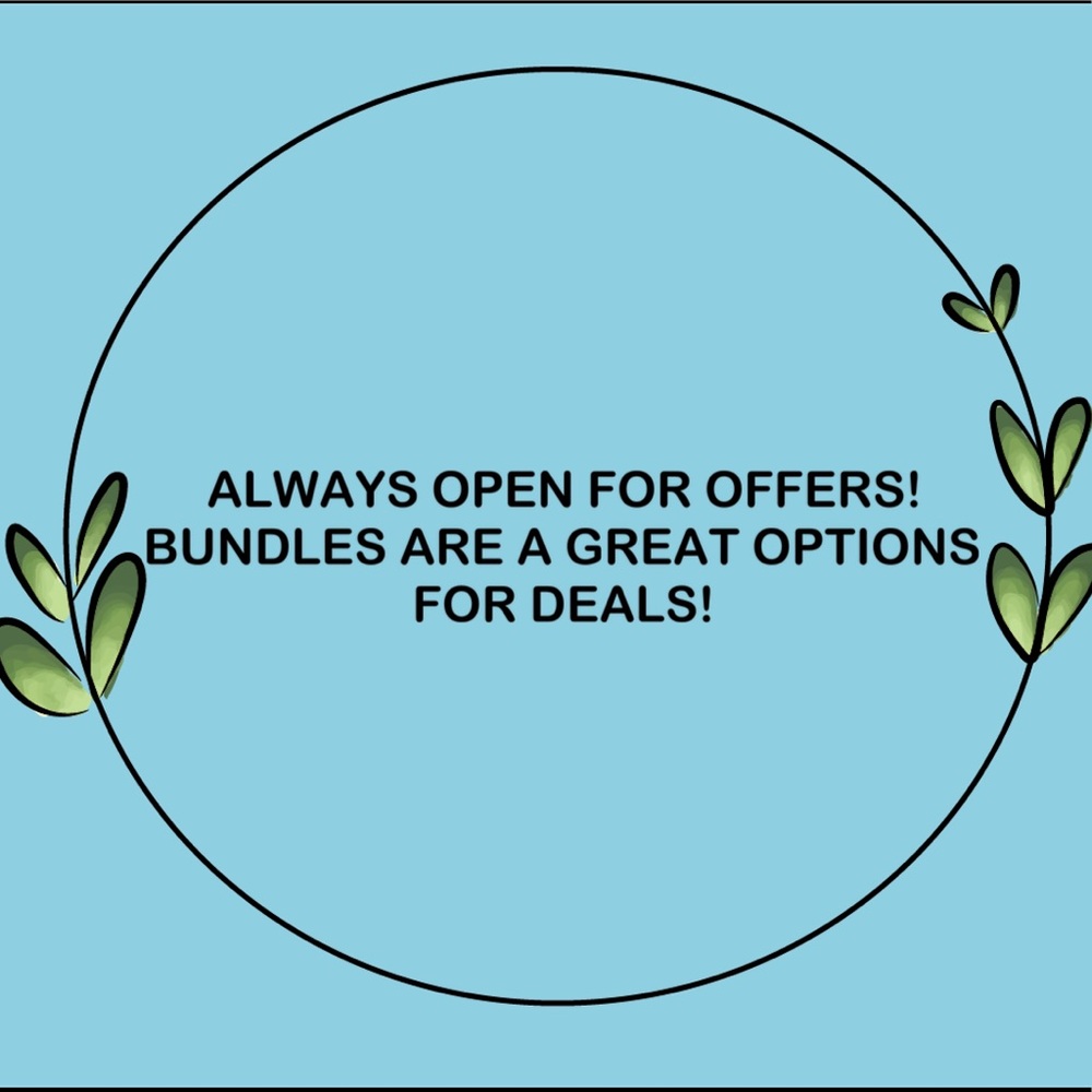 Offers Welcome!